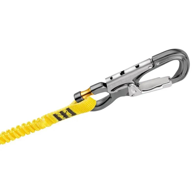 Petzl, Connector Eashook Open, Connector with gated Connection Point for Double Lanyard and Work Positioning Lanyard - Image 2